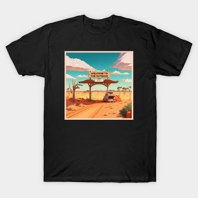 Welcome to the Outback! T-Shirt by SLMGames